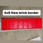 4x8 New Brick Border Stamp